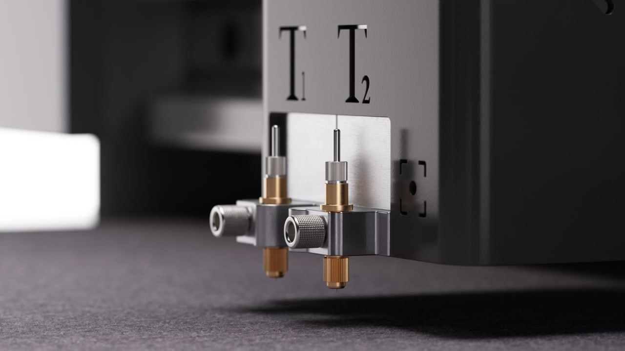 SECO T1/T2 dual tool head closeup